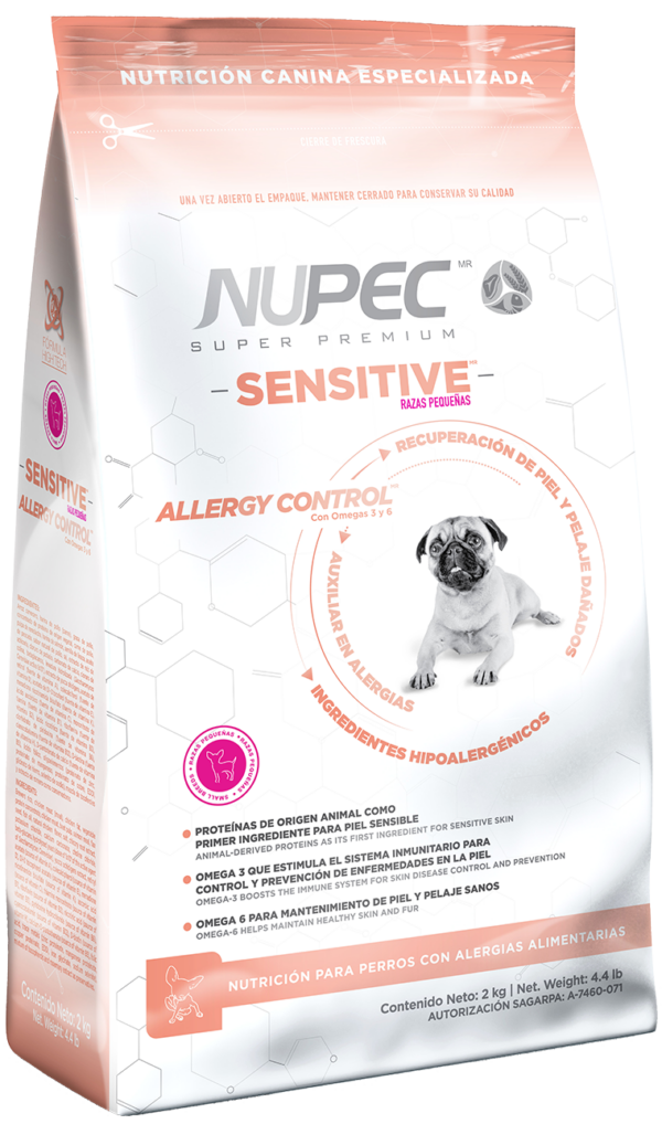 Nupec Sensitive Skin 8 Kg Rza Pequeña